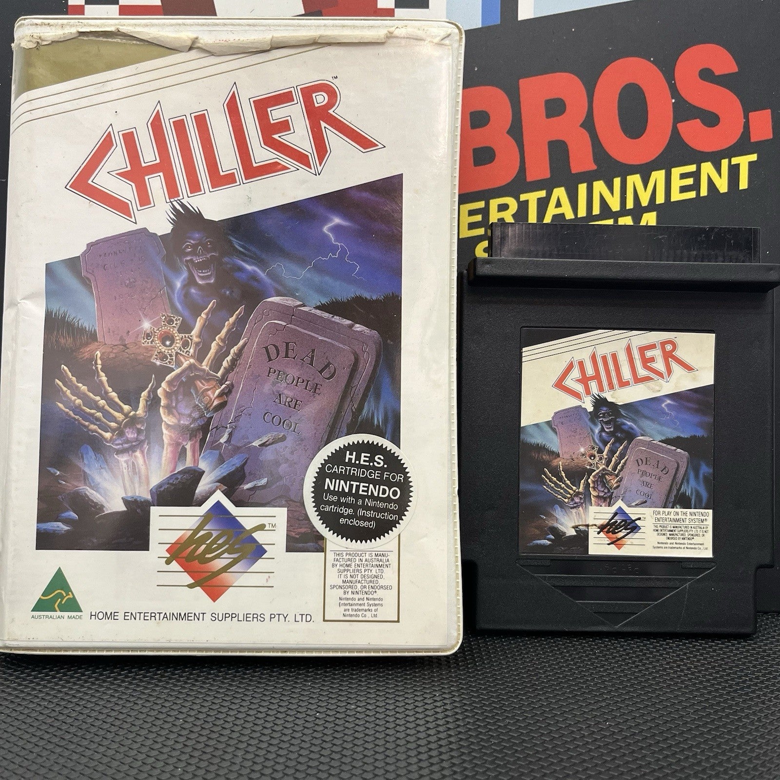 Chiller Nintendo Entertainment System Nes HES RARE GAME