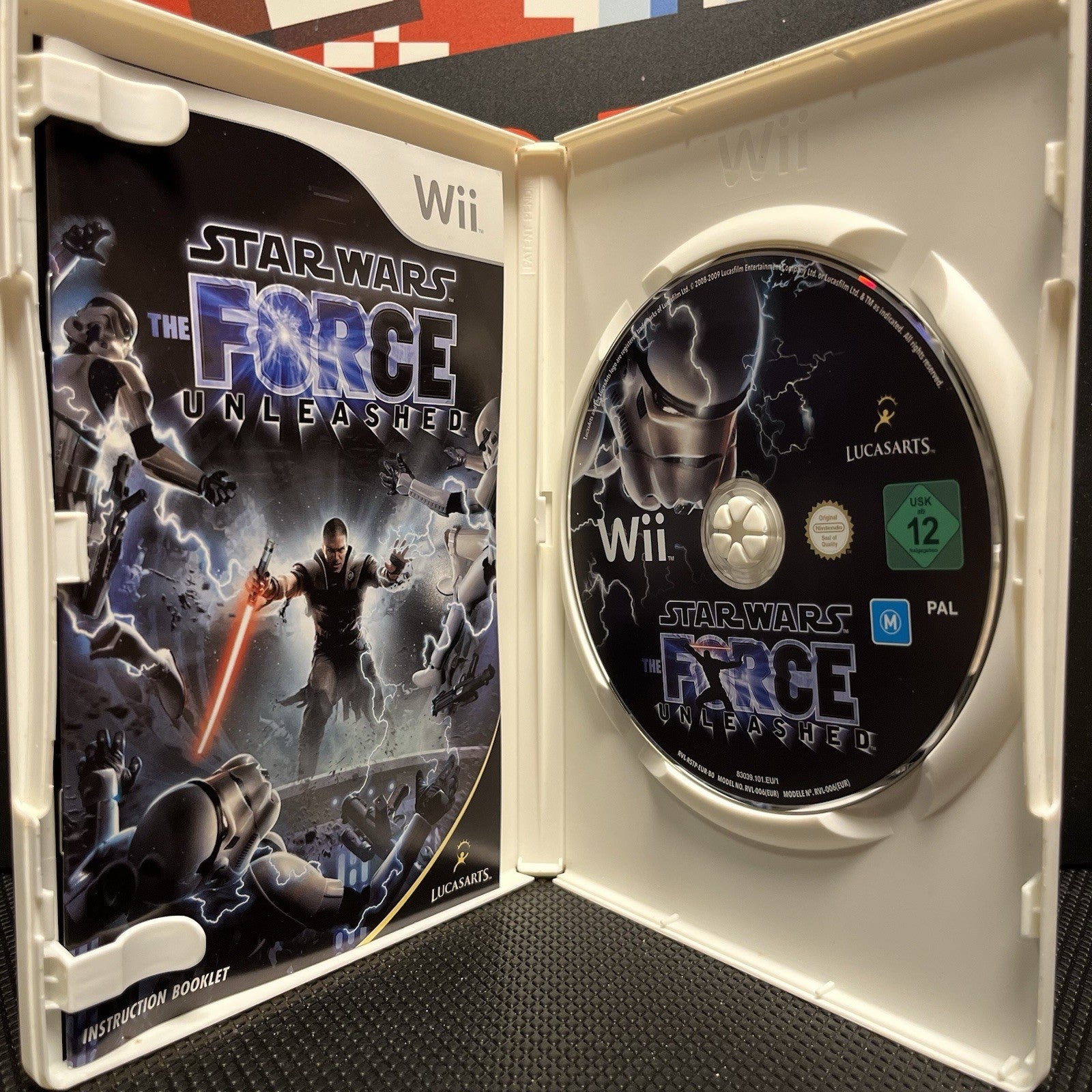 Star Wars The Force Unleashed W.Manual Nintendo Wii Wii U