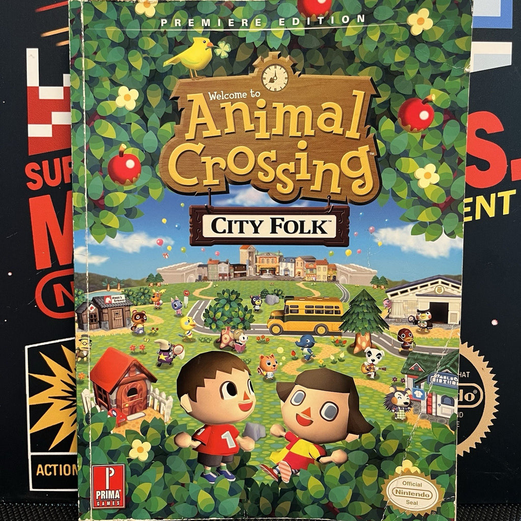 Animal Crossing City Folk Official Premiere Edition Prima Games 2008