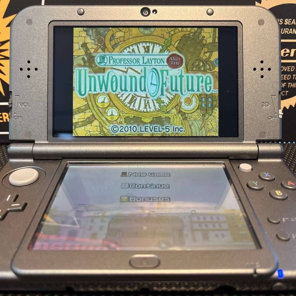Professor Layton Unwound Future Nintendo DS