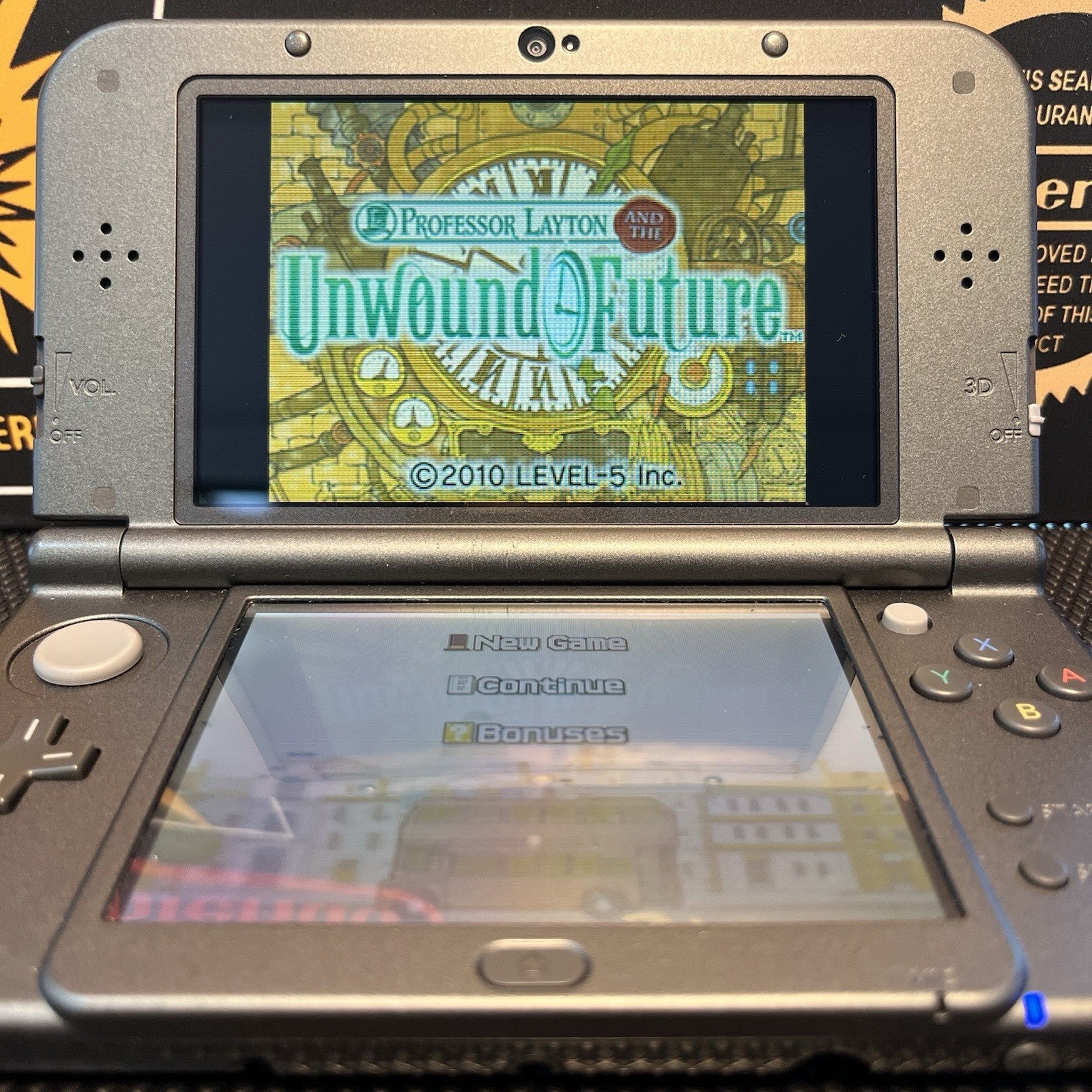 Professor Layton Unwound Future Nintendo DS