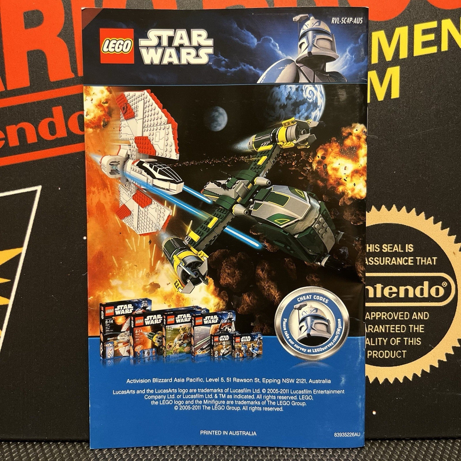 Lego Star Wars 3 The Clone Wars W.Manual Nintendo Wii