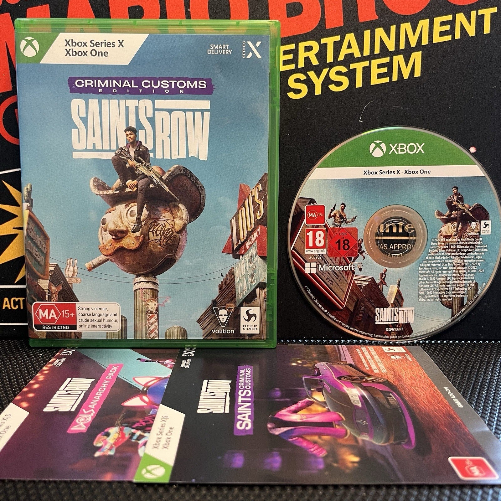 Saint Row Criminal Customs Edition W.DLC'S Xbox One Xbox Series X