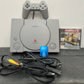 PlayStation 1 SCPH-9002 W.Controller Game Mem Card & Leads Console