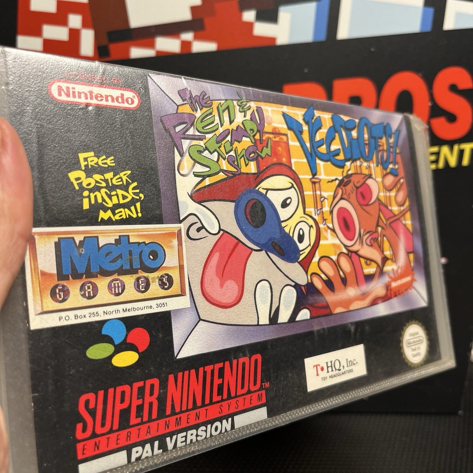 The Ren & Stimpy Show Veediots! Super Nintendo Entertainment System
