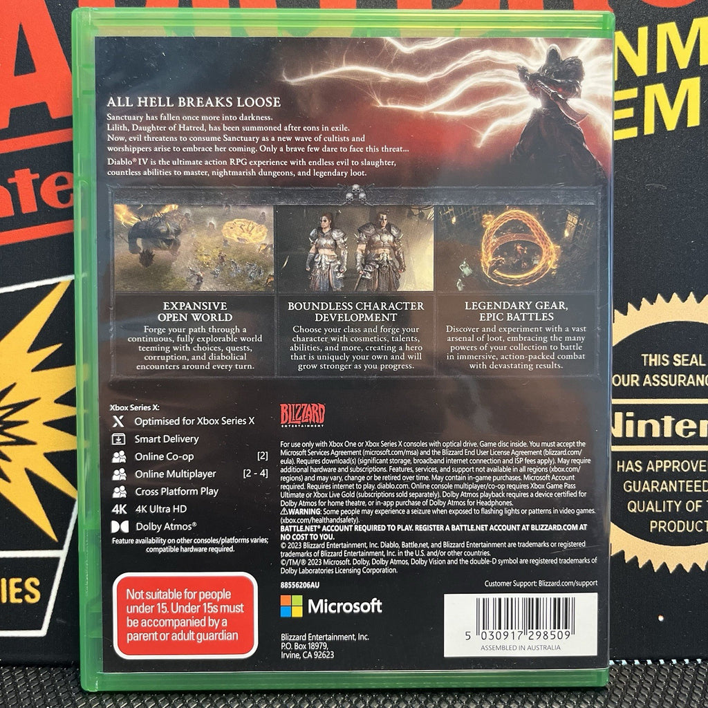 Diablo IV Xbox One Xbox Series X