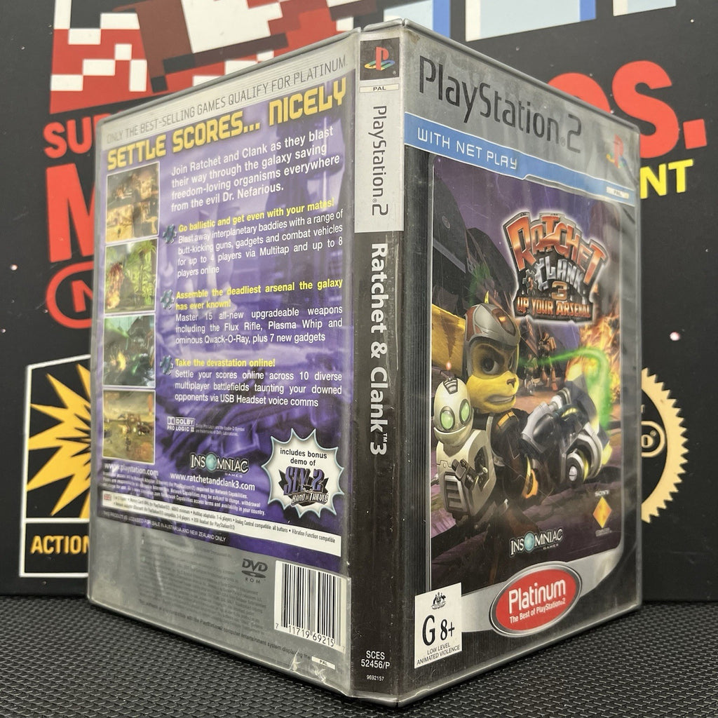 Ratchet & Clank 3 W.Manual Playstation 2 PS2