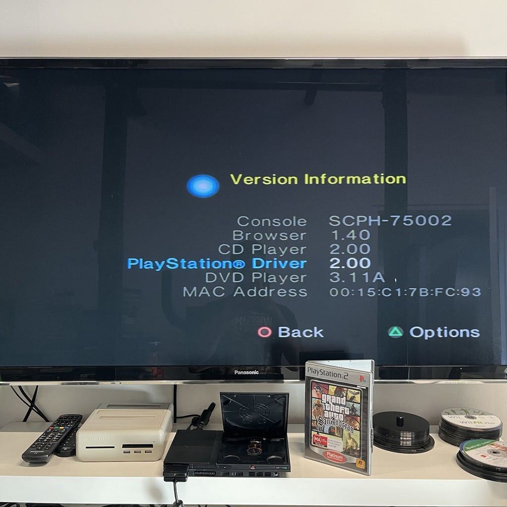 PlayStation 2 Slim W.Game Controller 8MB Card & Leads Console