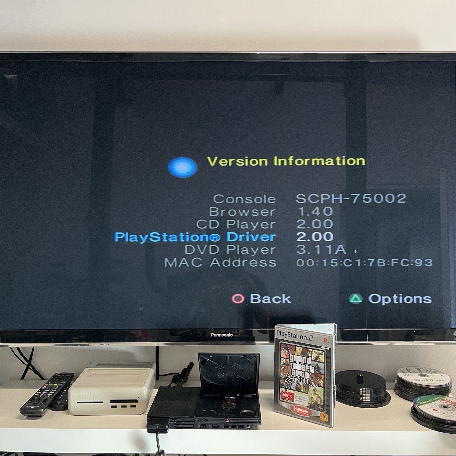 PlayStation 2 Slim W.Game Controller 8MB Card & Leads Console