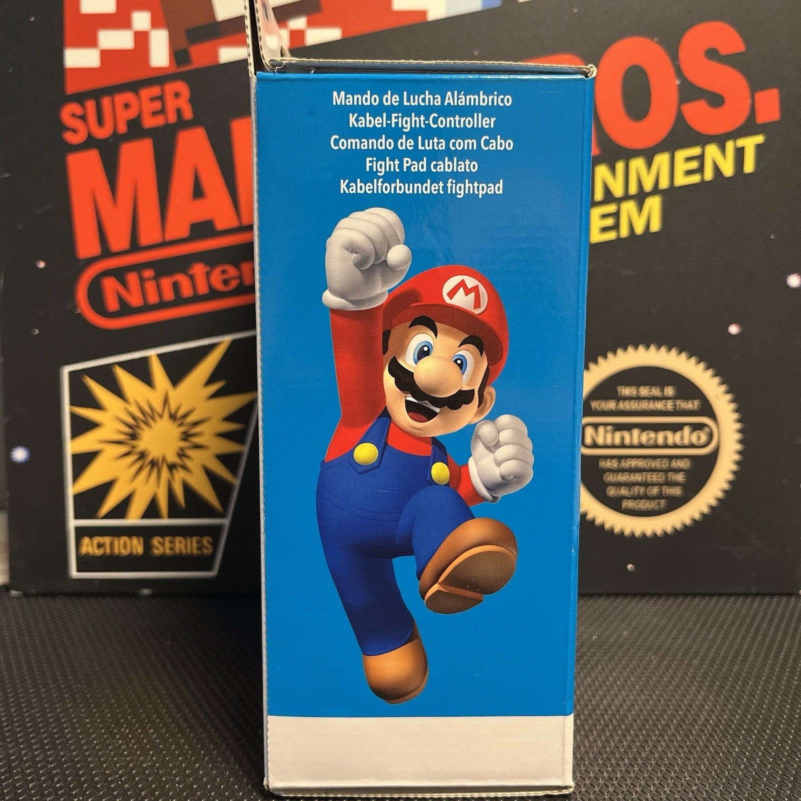 Brand New Sealed Nintendo Wii U Mario Wired Fight Pad