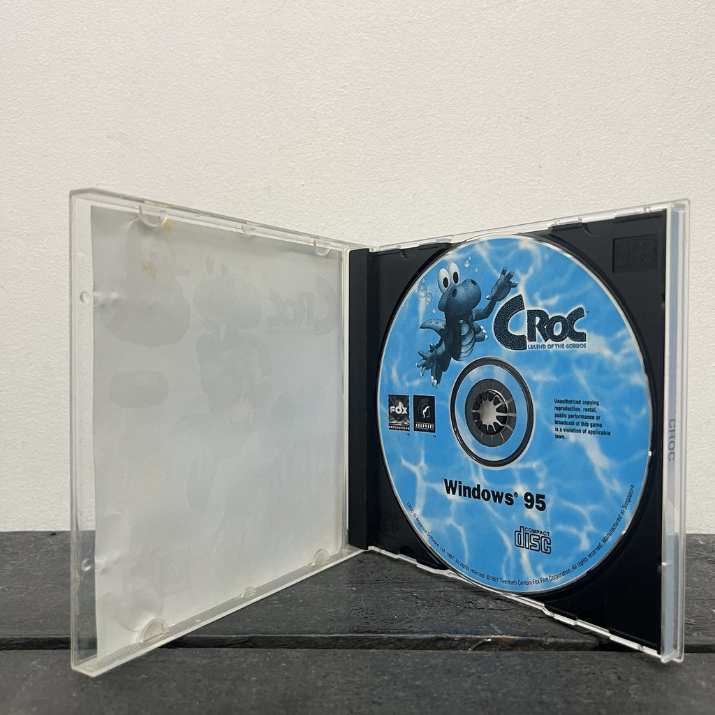 Croc Bog Box PC 1997 Microsoft Windows 95