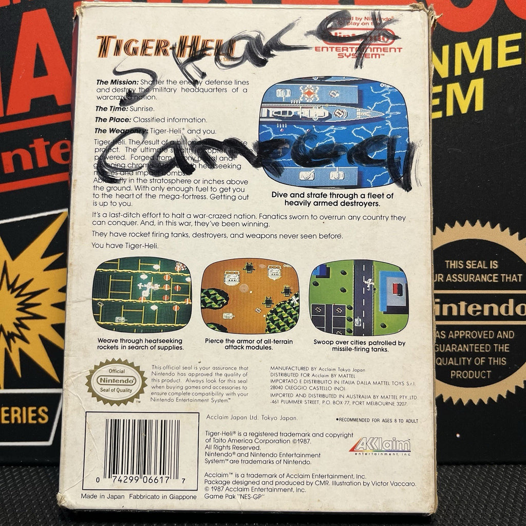 Tiger-Heli W.Box Nintendo Entertainment System