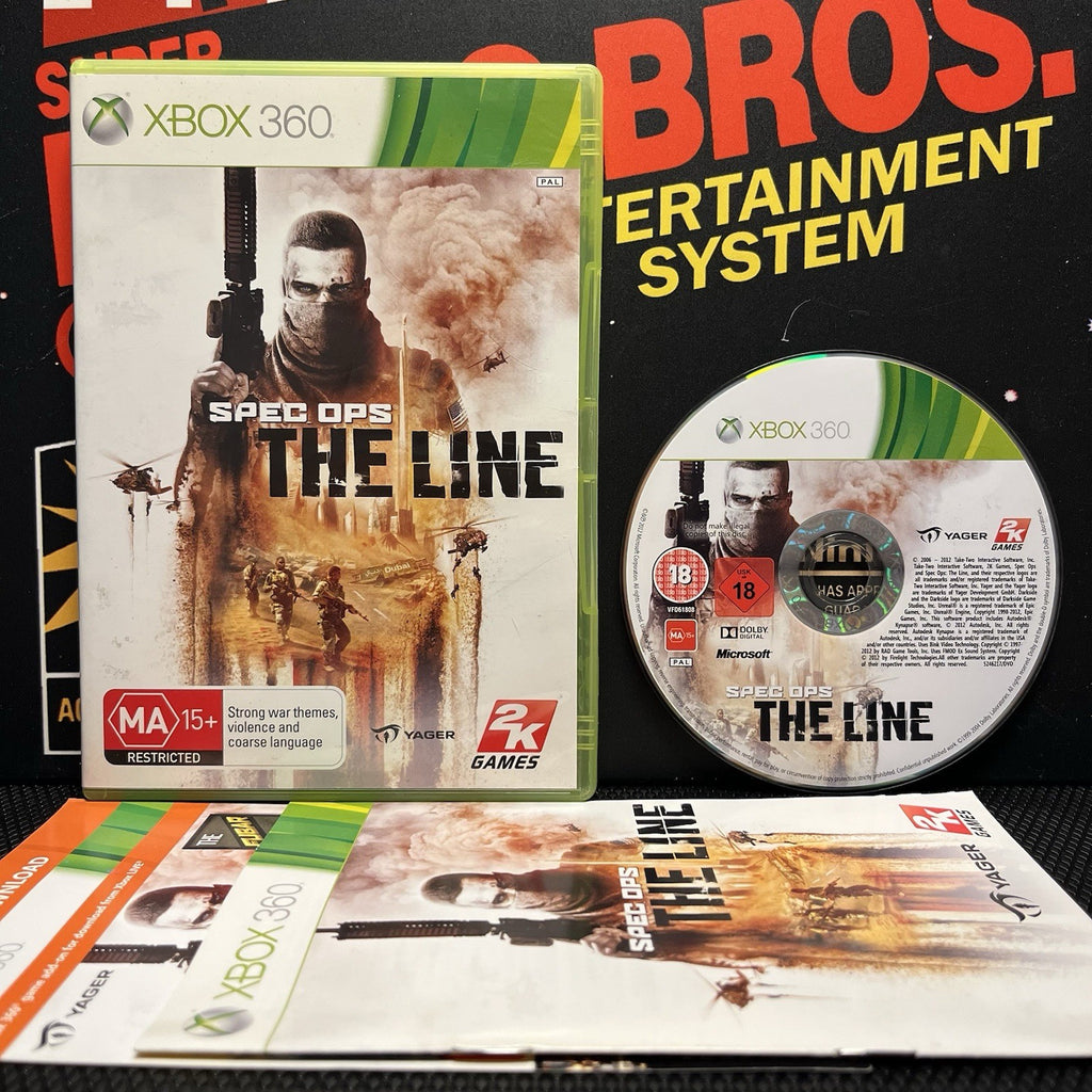 Spec Ops The Line W.Manual Xbox 360