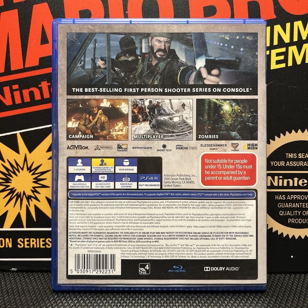 Call Of Duty Modern Warfare Vanguard & Cold War PlayStation 4