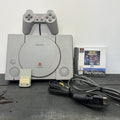 PlayStation 1 Console SCPH-7502 W.Controller & Game Mem Card & Leads Console