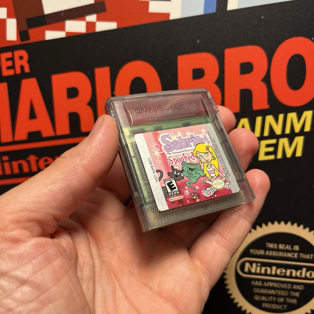 Sabrina Spooked Nintendo Game Boy Color
