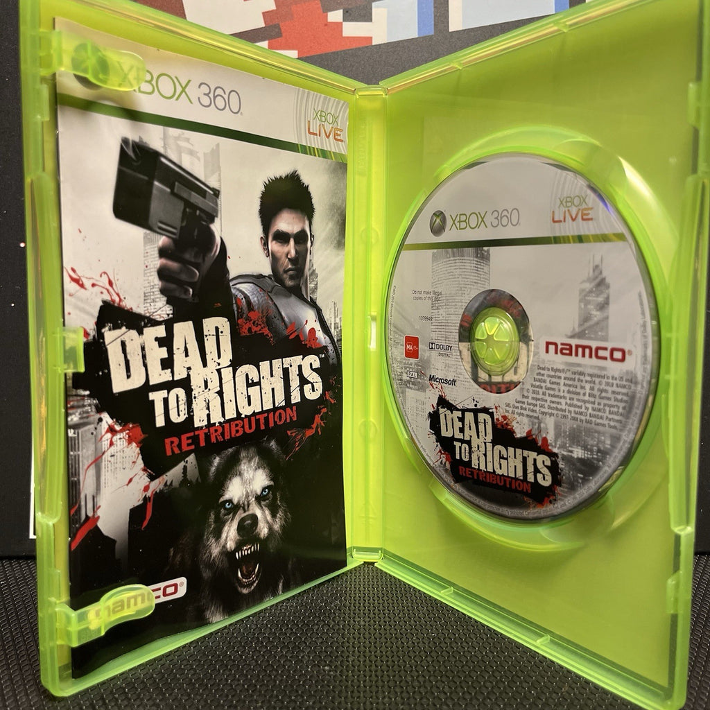 Dead To Rights Retribution W.Manual Xbox 360