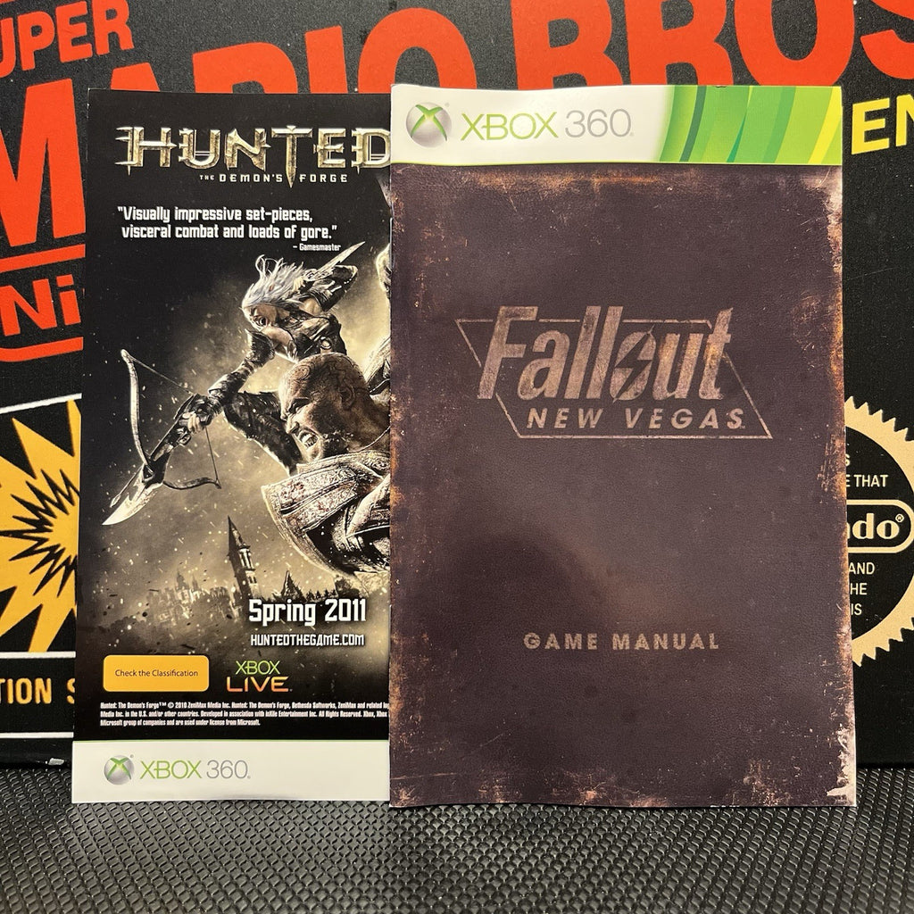 Fallout New Vegas W.Manual Microsoft Xbox 360