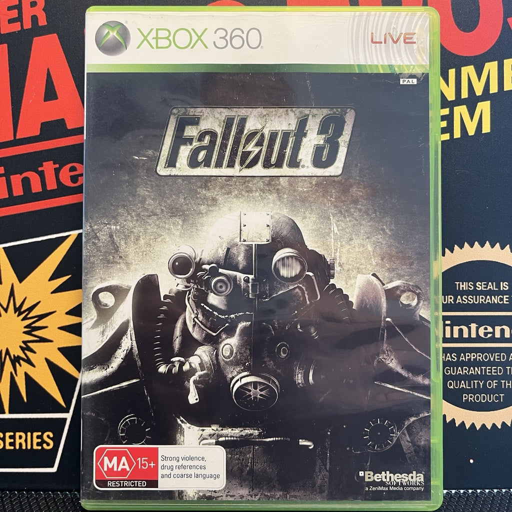 Fallout 3 W.2 Expansion Packs W.Manuals Xbox 360