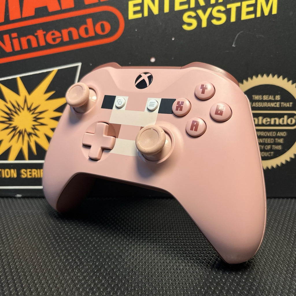 Microsoft XBox One Wireless Controller Minecraft Pig Special Edition