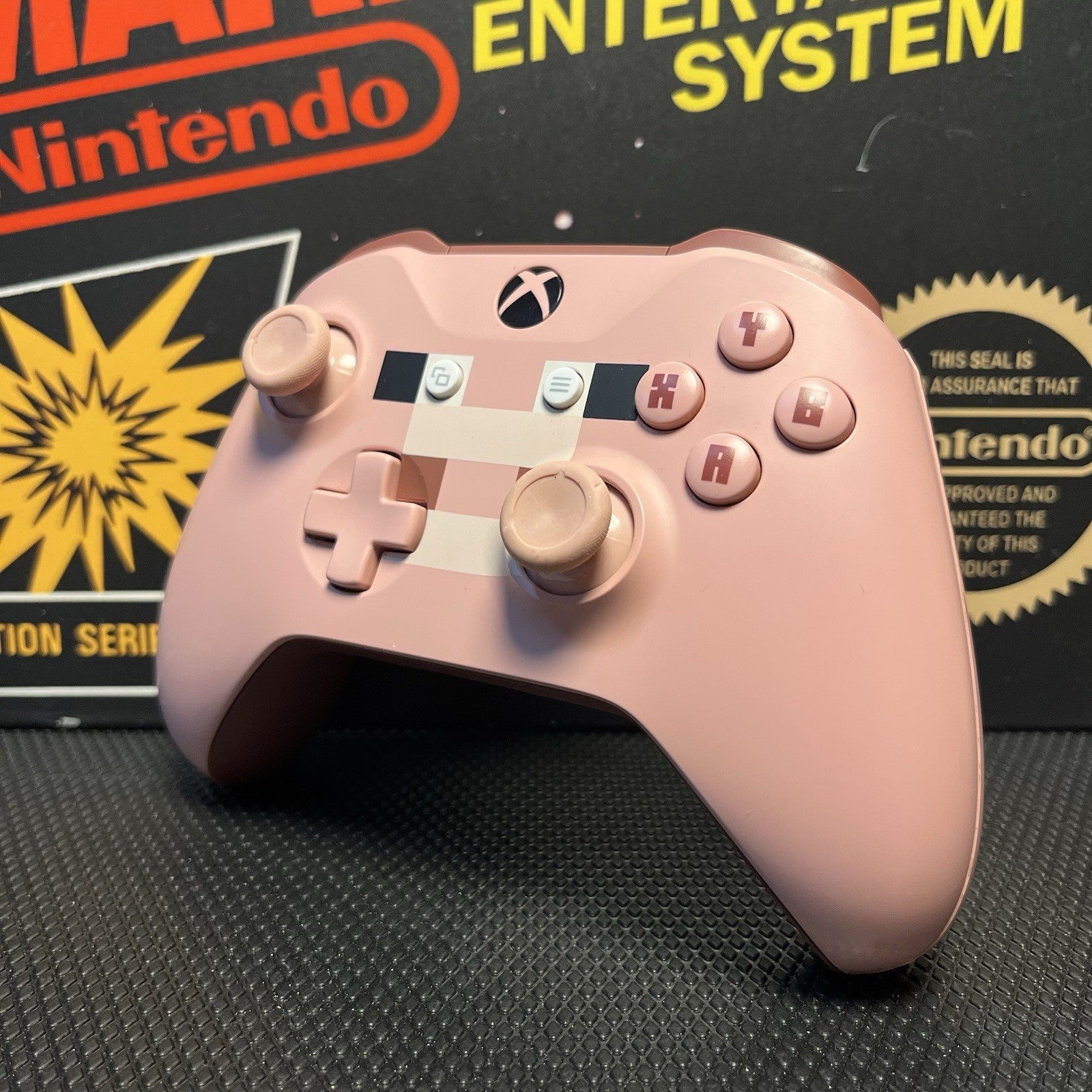 Microsoft XBox One Wireless Controller Minecraft Pig Special Edition