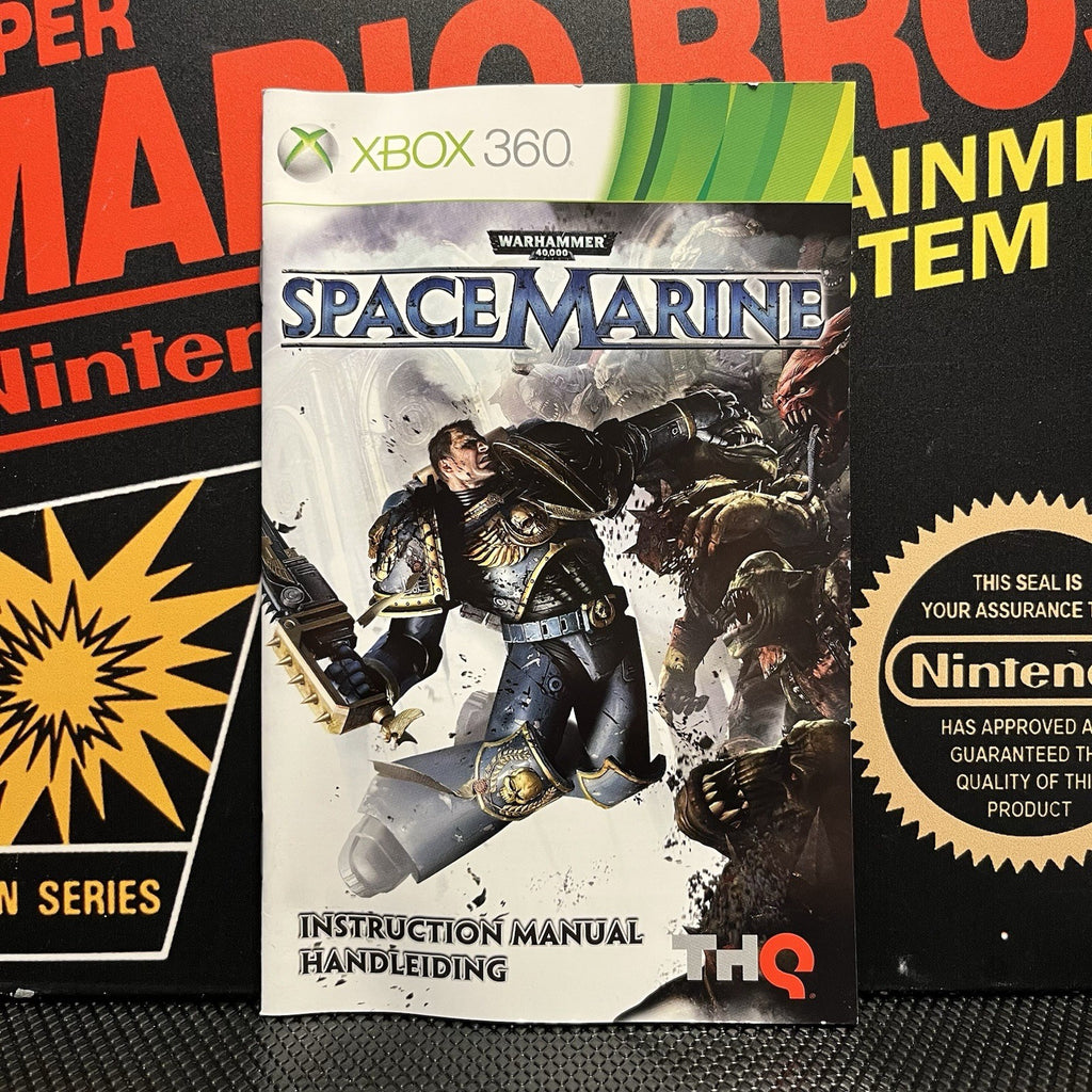 Space Marine W.Manual Xbox 360