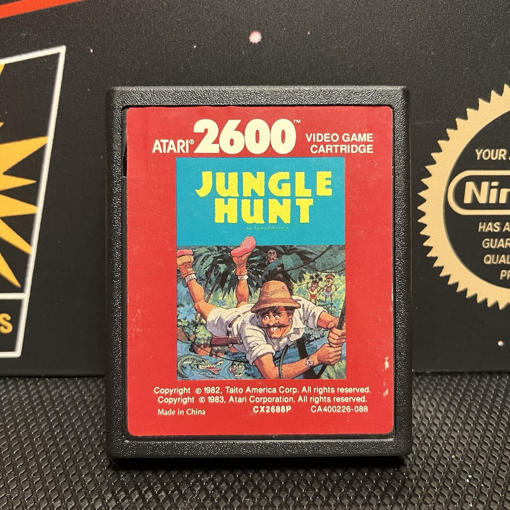 Jungle Hunt W.Original Box Atari 2600