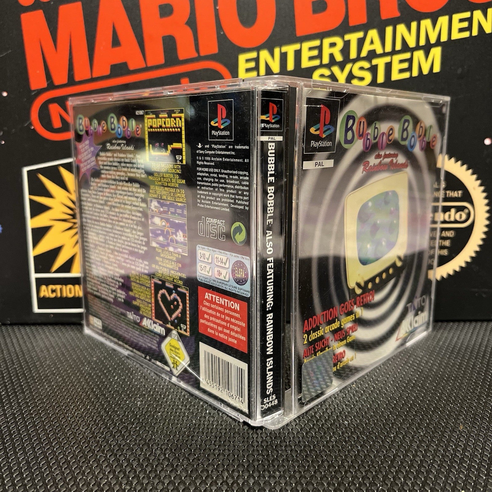 Bubble Bobble Also Featuring Rainbow Islands W.Manual PlayStation 1