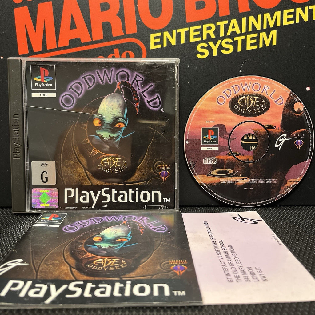 Oddworld: Abe's Oddysee W.Manual PlayStation 1