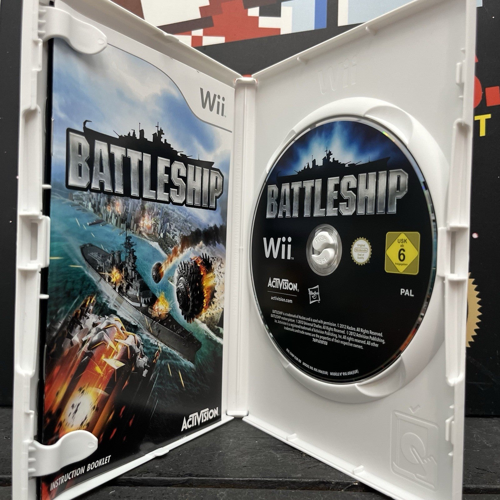 Battleship W.Manual Nintendo Wii Wii U