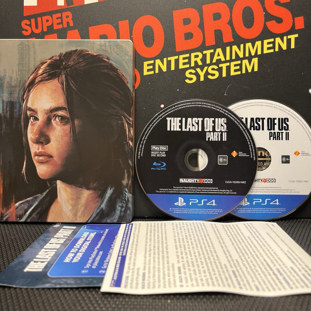 The Last Of Us Part 2 Steel Book & Game PlayStation 4