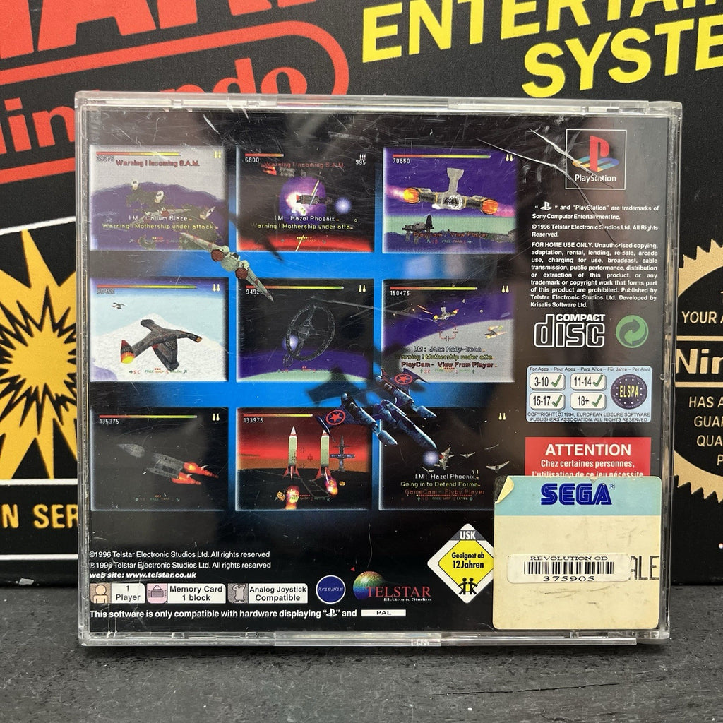 Starfighter 3000 W.Manual PlayStation 1