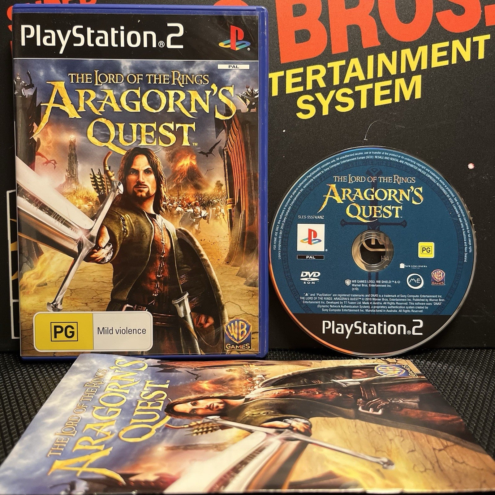The Lord Of The Rings: Aragon's Quest W.Manual PlayStation 2