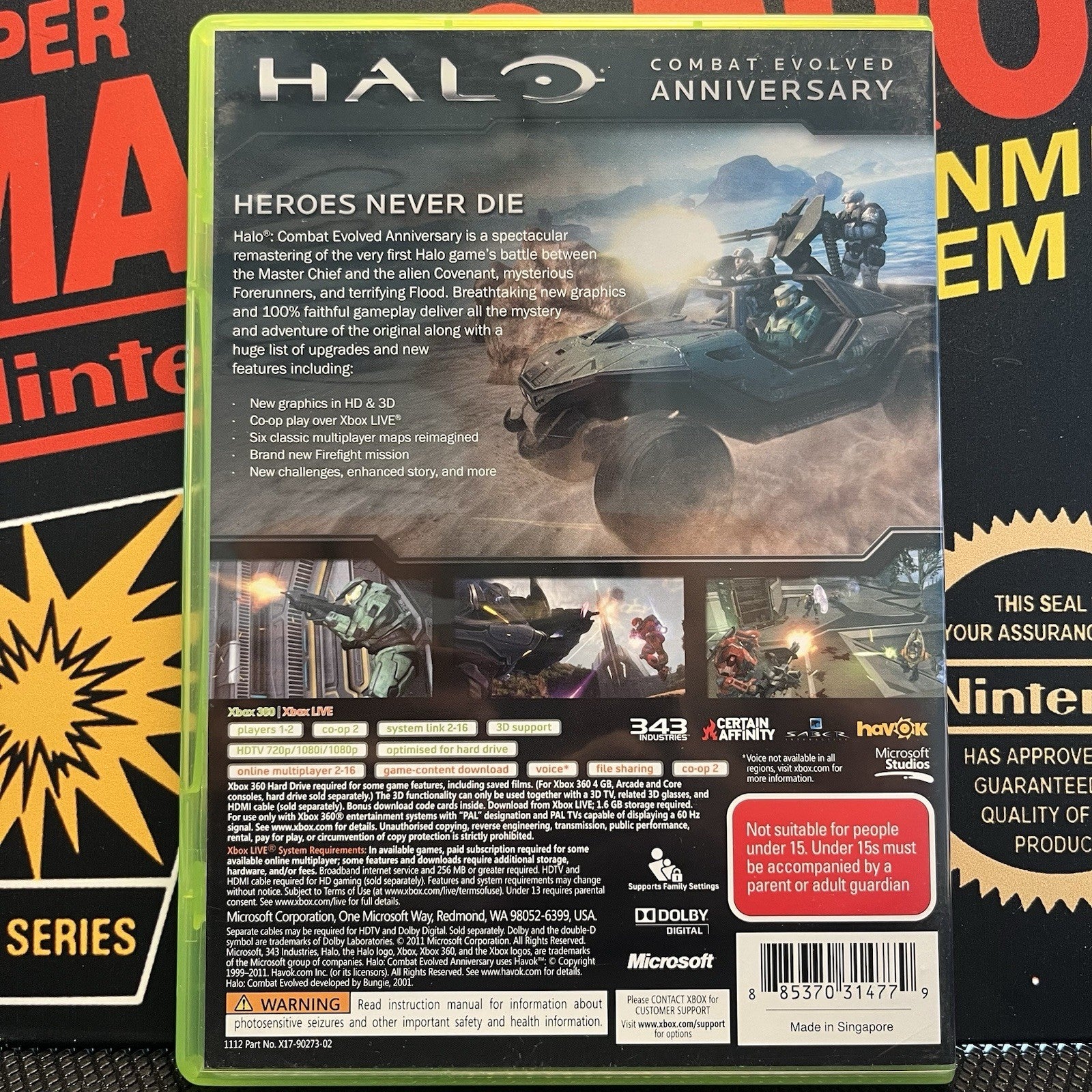 Halo Anniversary W.Manual Xbox 360