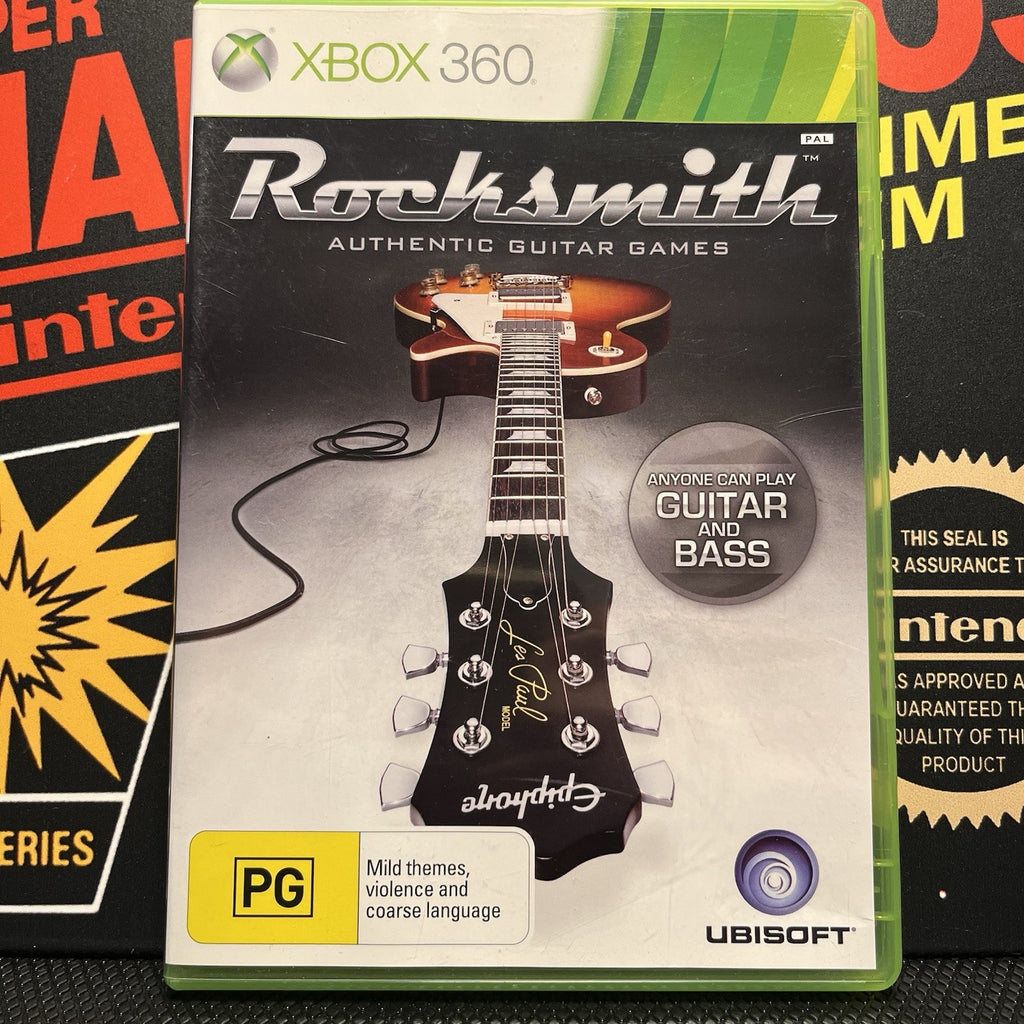 Rocksmith W.Manual Xbox 360