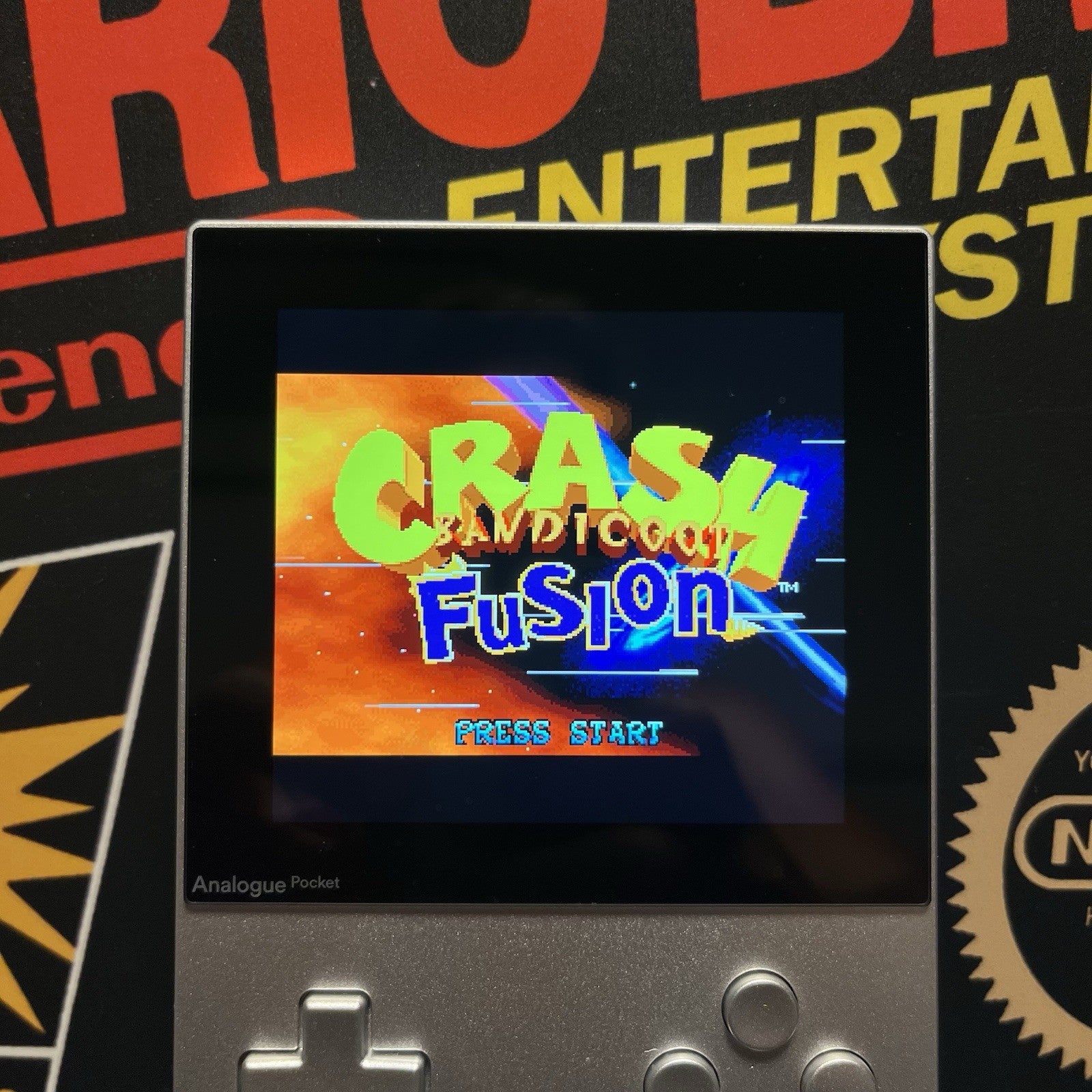 Crash Bandicoot Fusion Nintendo Game Boy Advance