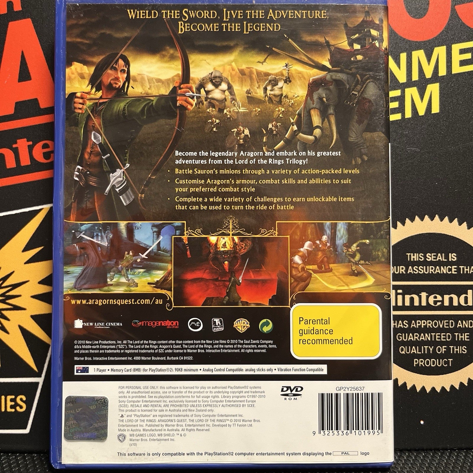 The Lord Of The Rings: Aragon's Quest W.Manual PlayStation 2