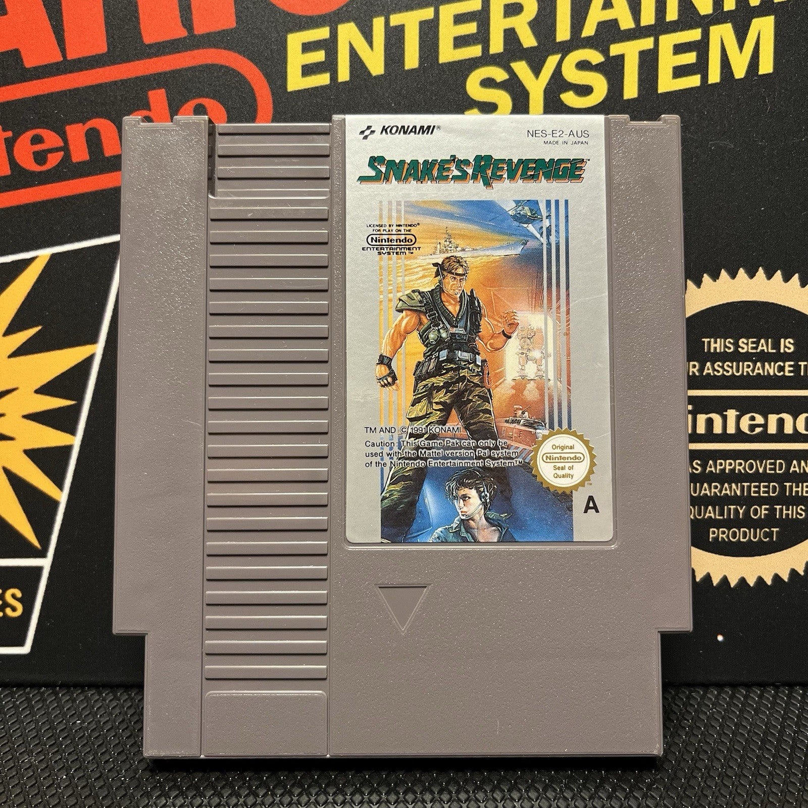 Snake's Revenge Nintendo Entertainment System –