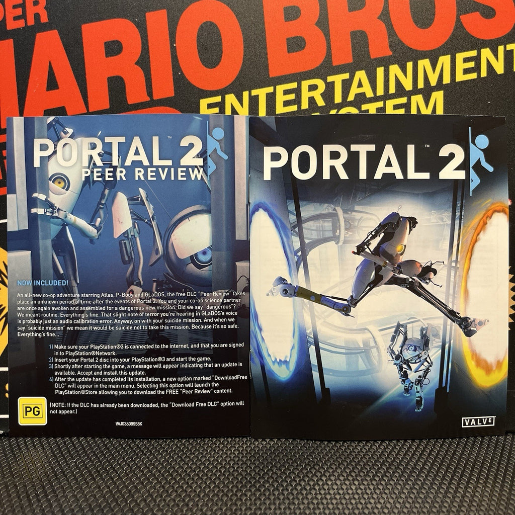 Portal 2 W.Manual PlayStation 3