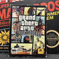 Grand Theft Auto San Andreas GTA PC W.MAP Video Game NO GAME