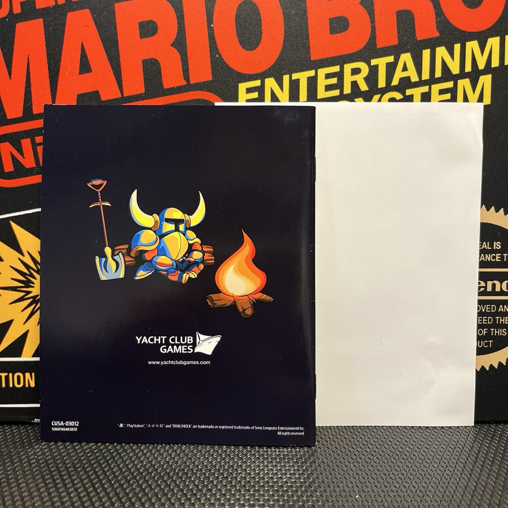 Shovel Knight W.Manual Playstation 4 PS4