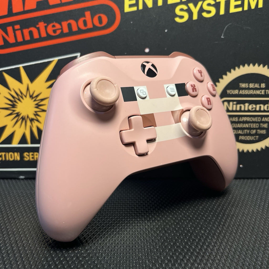Microsoft XBox One Wireless Controller Minecraft Pig Special Edition