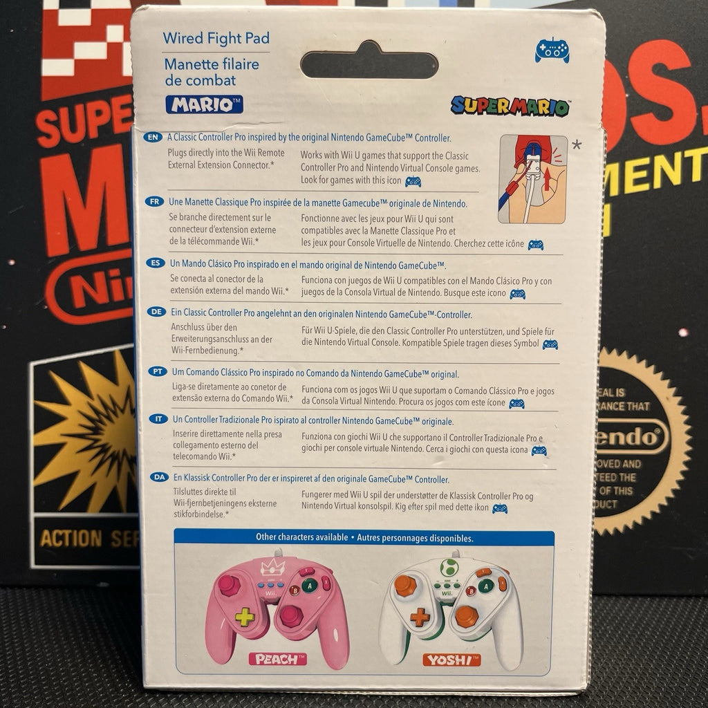 Brand New Sealed Nintendo Wii U Mario Wired Fight Pad