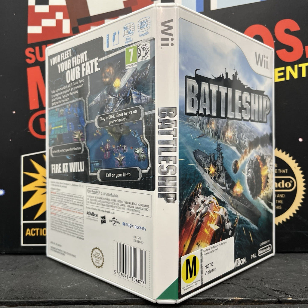 Battleship W.Manual Nintendo Wii Wii U