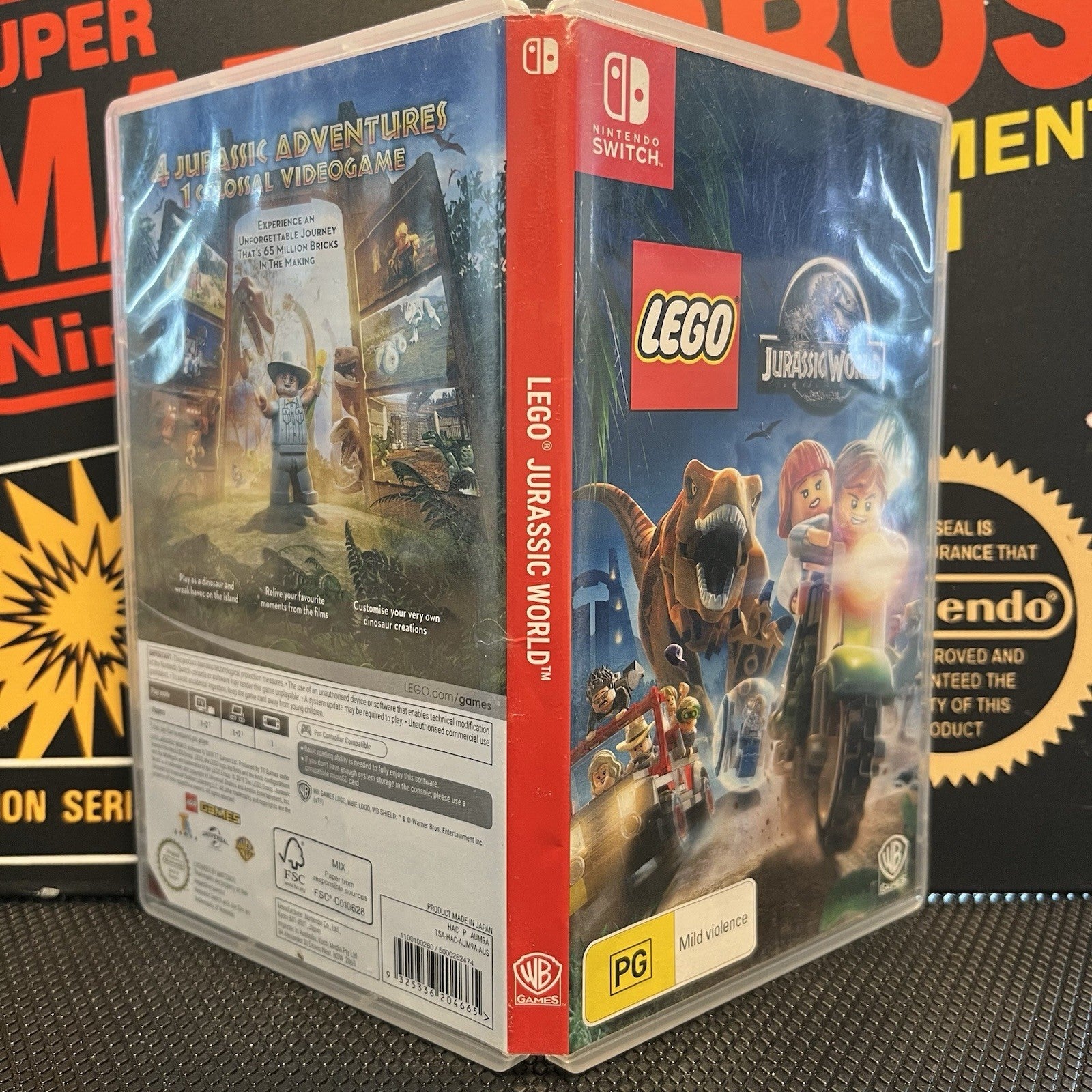 Lego Jurassic World Nintendo Switch