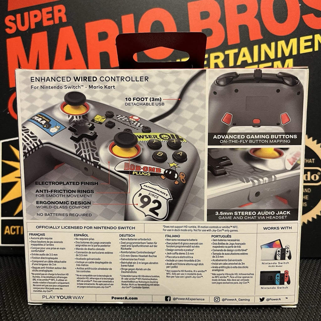 Power A Mario Kart Enhanced Wired Controller Nintendo Switch