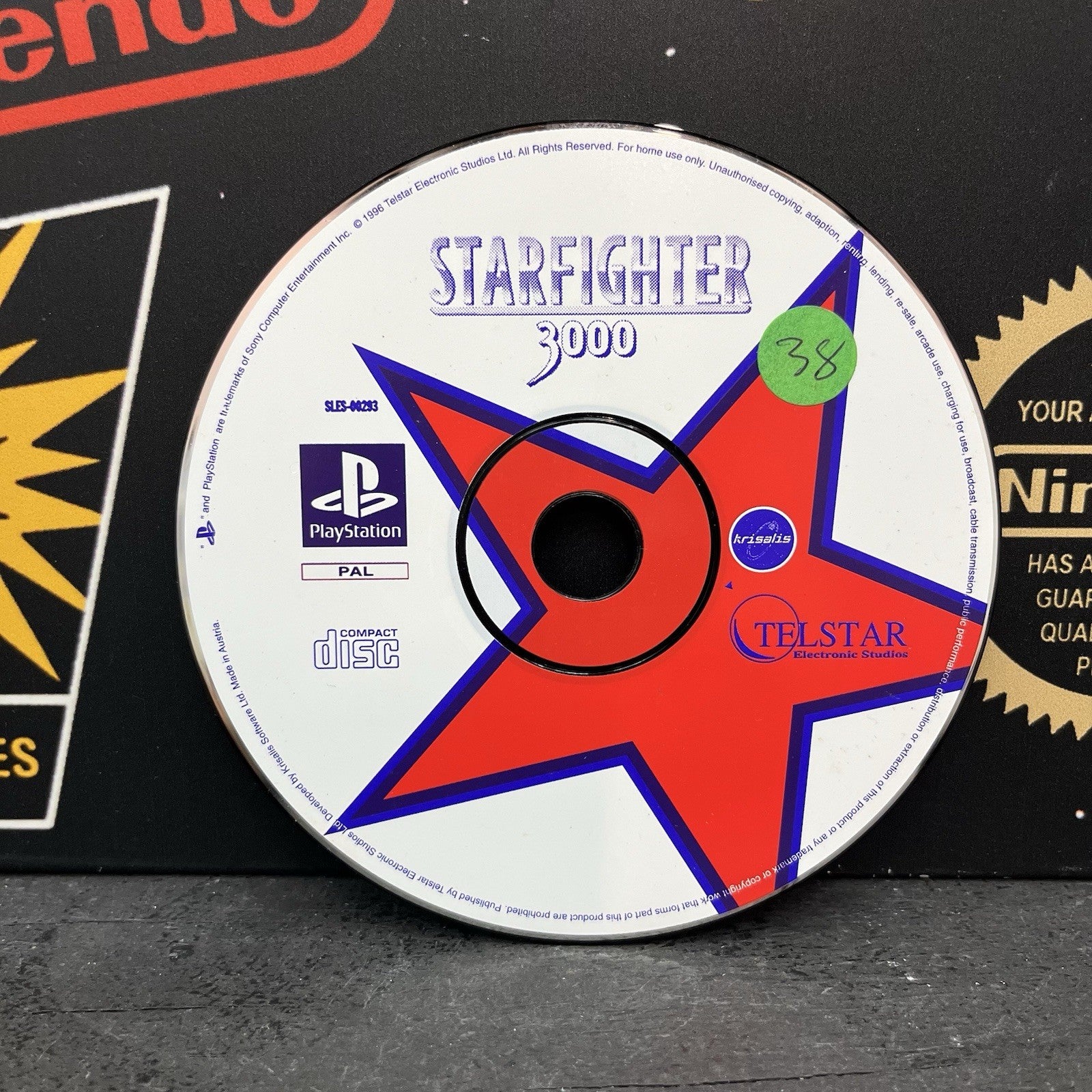 Starfighter 3000 W.Manual PlayStation 1