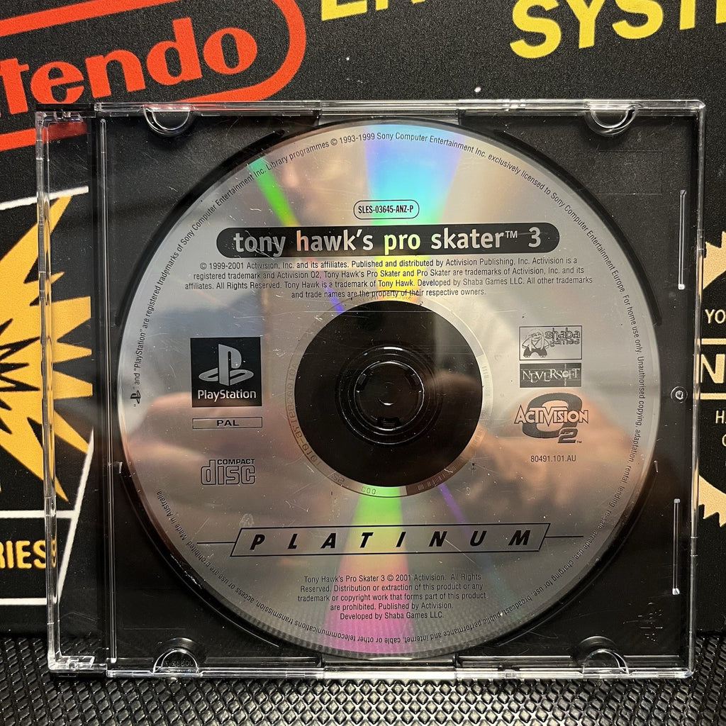 Tony Hawk's Pro Skater 3 PlayStation 1