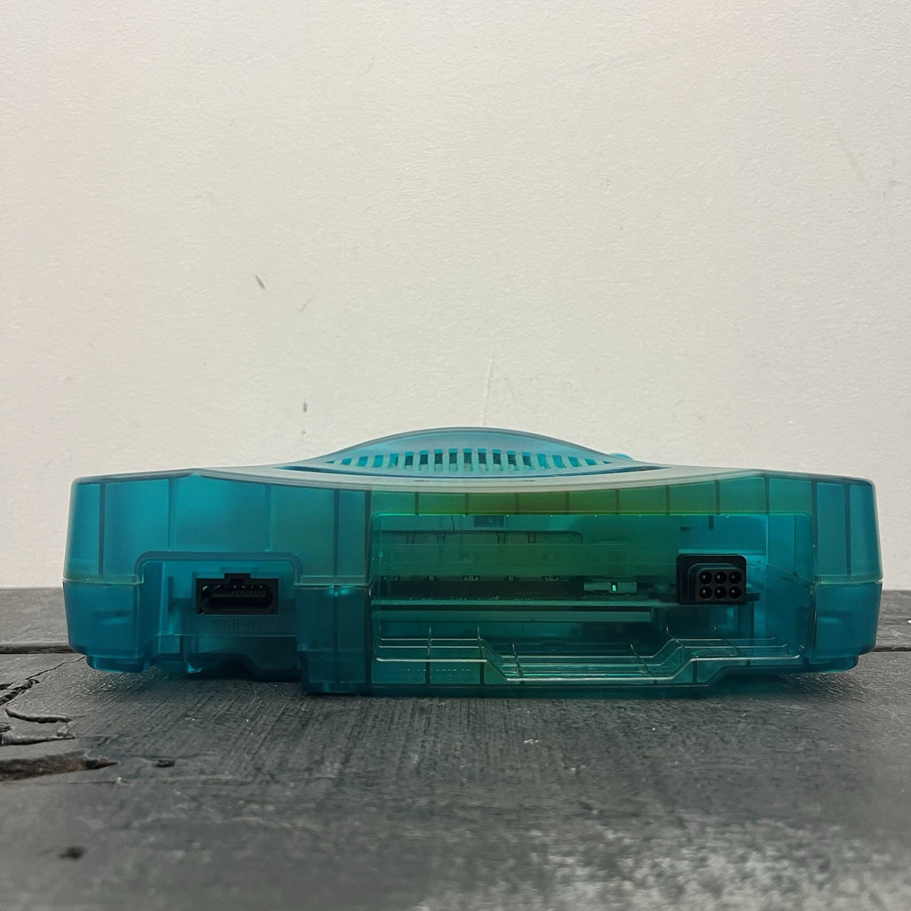 Nintendo 64 Funtastic Ice Blue Console With Matching Controller Game & Leads
