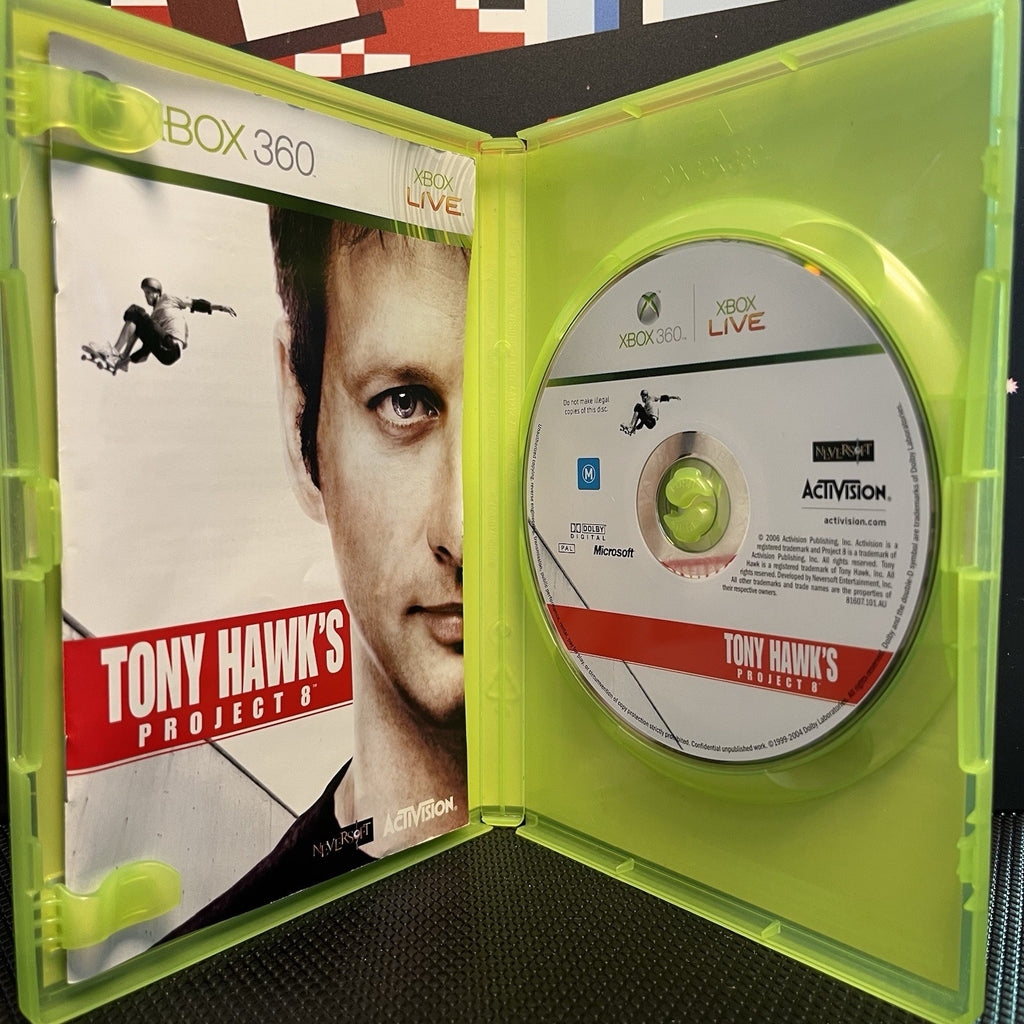 Tony Hawk's Project 8 W.Manual Xbox 360
